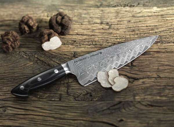 Euroline Stainless Damascus Collection 8" Chef's Knife