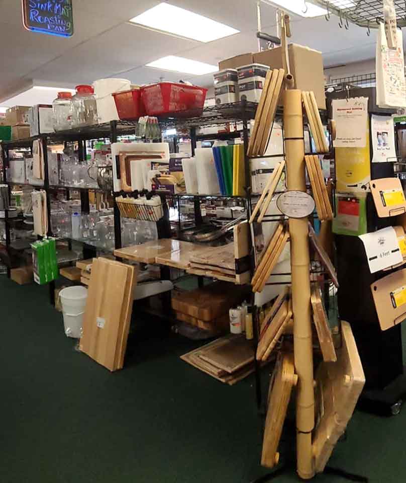 fantasy kitchen inside the store