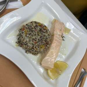 🍽️ Hands-On ★ Poached Salmon with a Lemon Butter Sauce. Served with  Lemon Dill Quinoa. !  01/11/2026 1:00PM