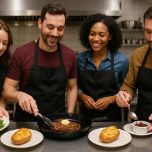 🍽️ Hands-On Cooking Class Menu: Steakhouse at Home! 08/23/25 6:00pm