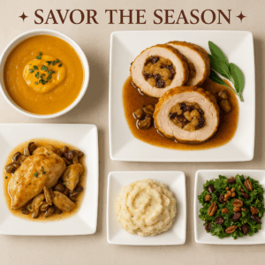 **All New** 🎄🔥Holiday Feast to Remember – A Chef’s Table Experience Sunday Dec 7th 1:00PM